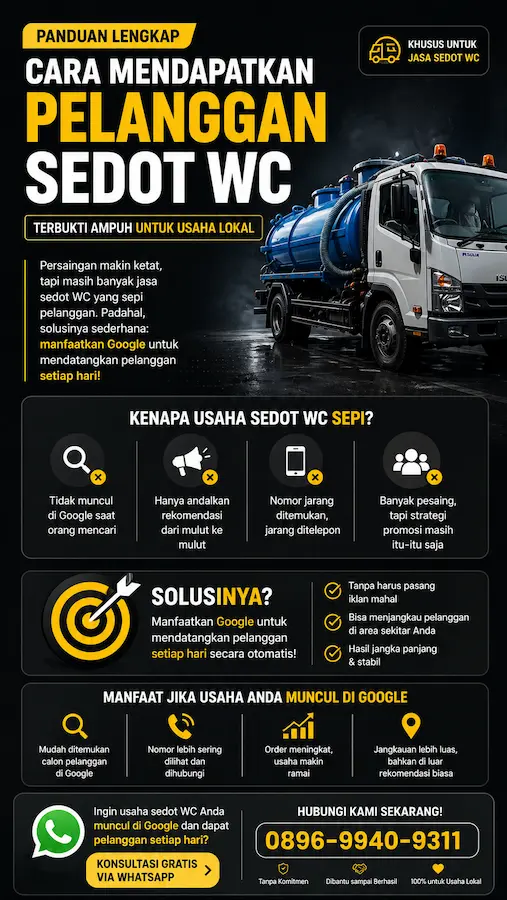 Jasa Website Sedot WC Pasuruan