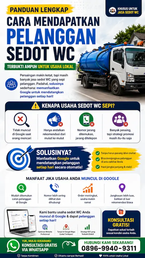 Jasa Website Sedot WC Pasuruan
